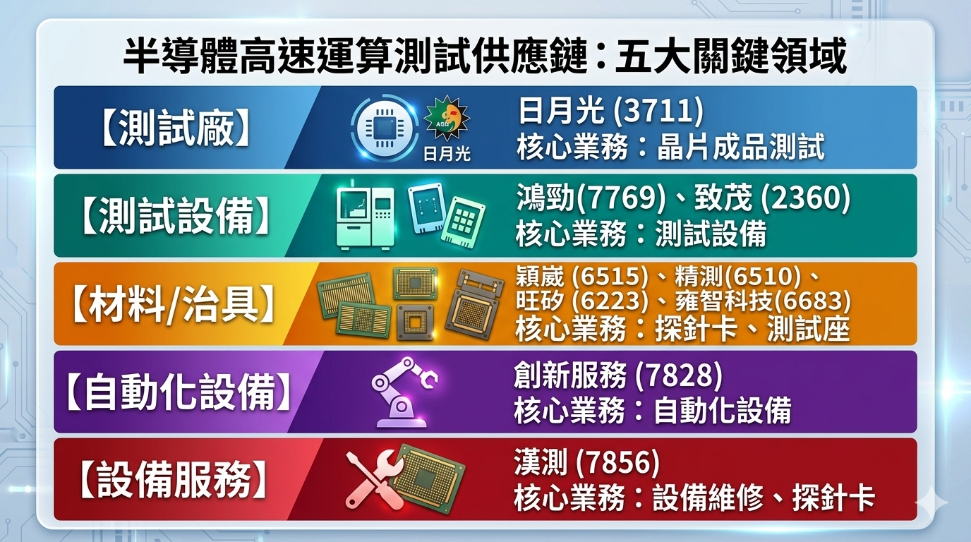 A I 測 試 五 大 領 域 