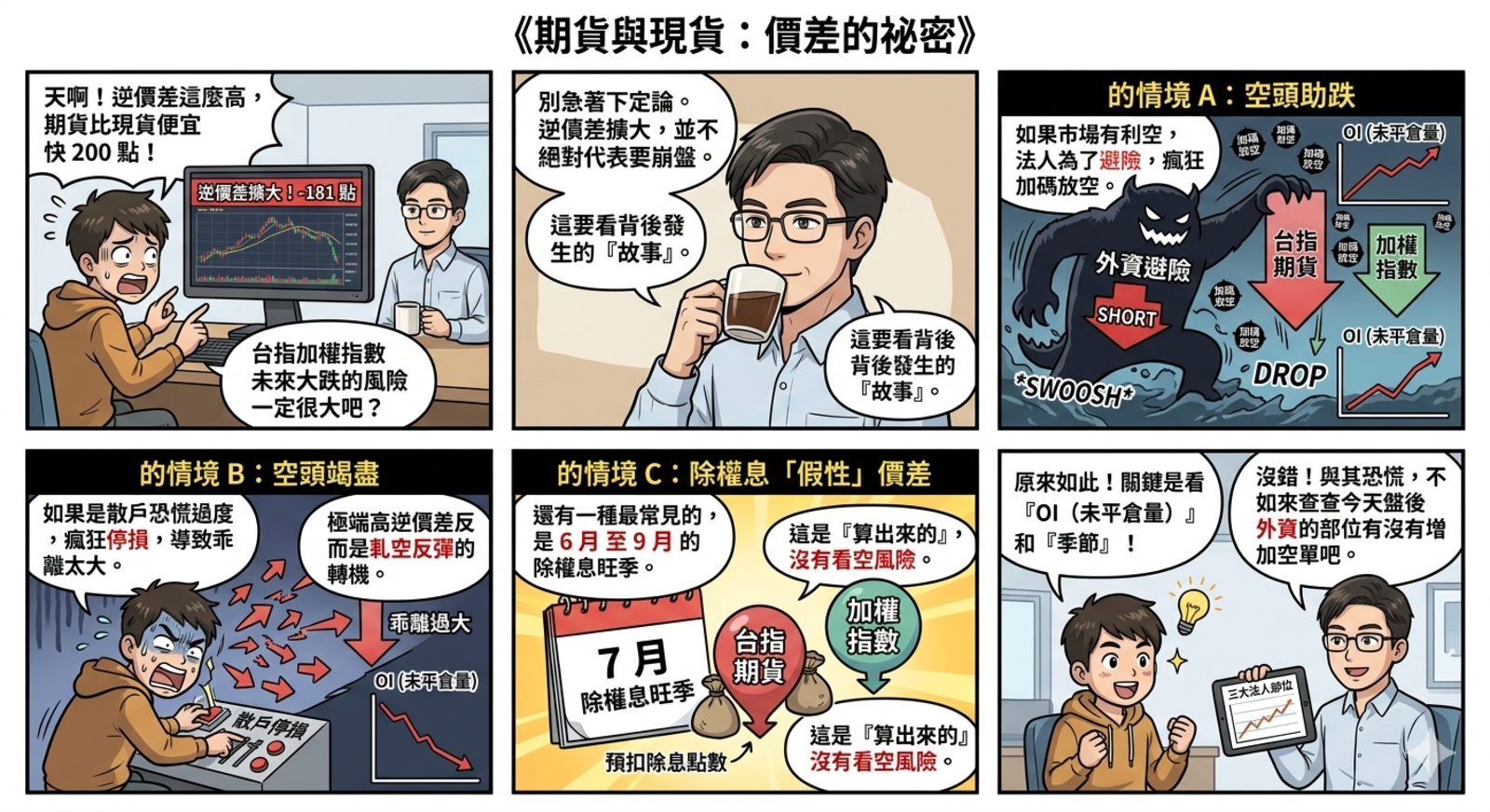 逆 價 差 的 秘 密 