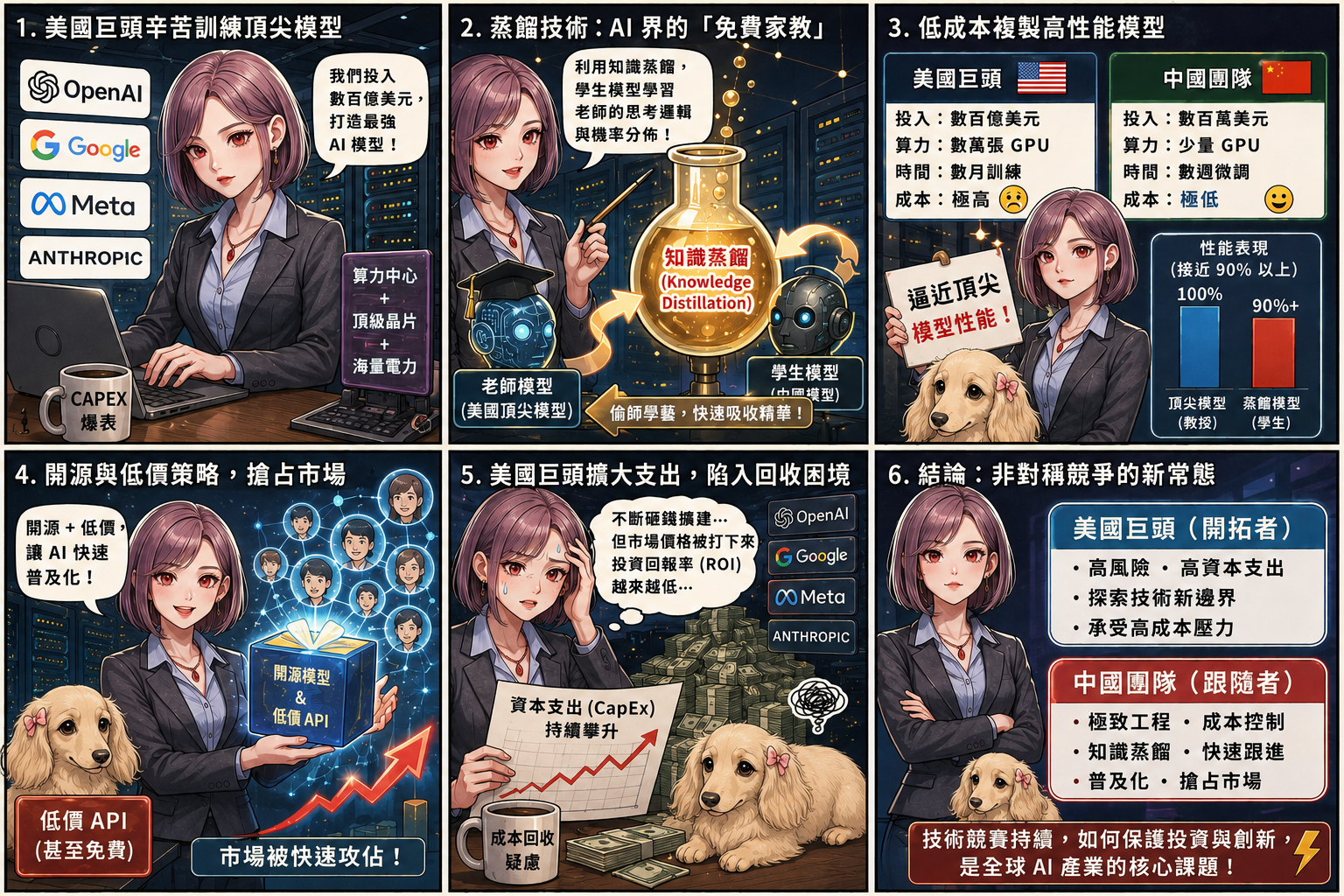 中 國 A I 蒸 餾 技 術 與 美 科 技 巨 頭 資 本 支 出 困 境 