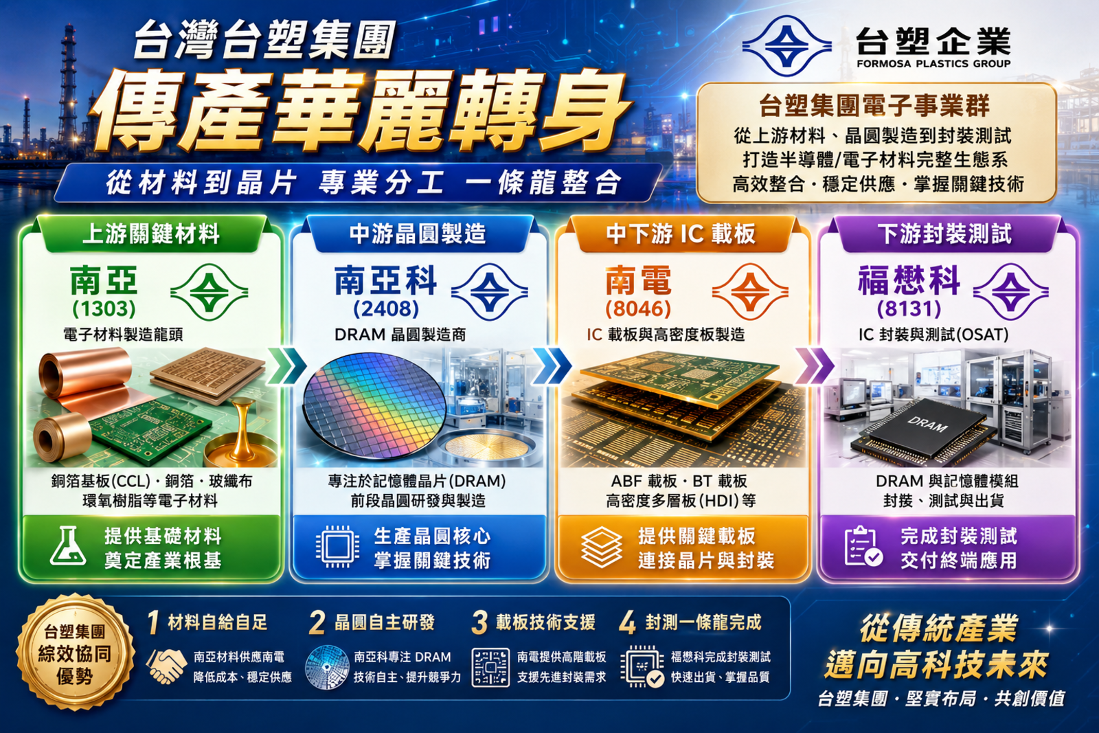 台 塑 集 團 綜 效 