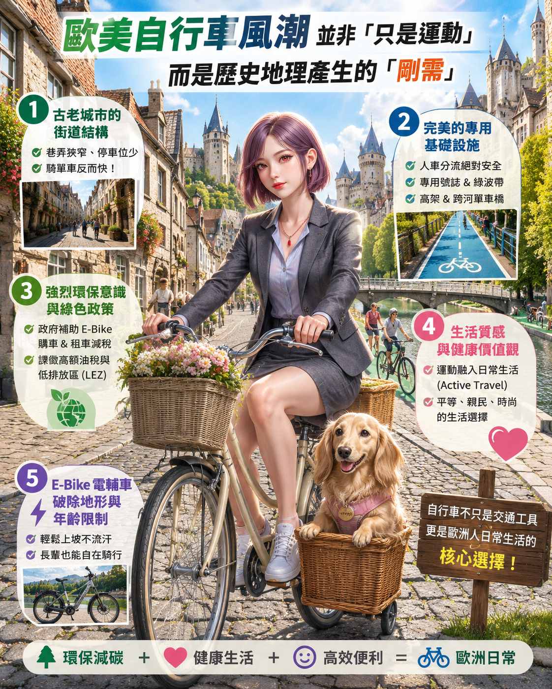 歐 美 自 行 車 風 潮 的 剛 需 