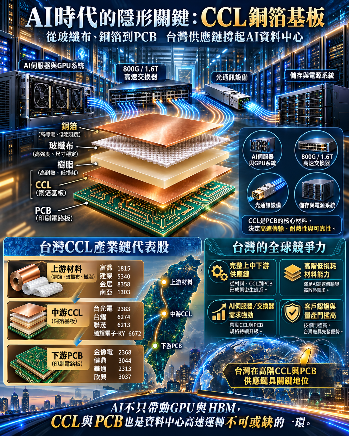 台 灣 C C L   上 中 下 游   全 球 市 佔 超 過 3 成 