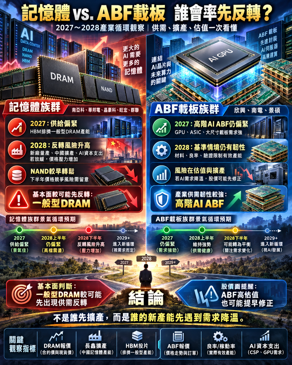 記 憶 體   A B F 載 板 反 轉 預 測 